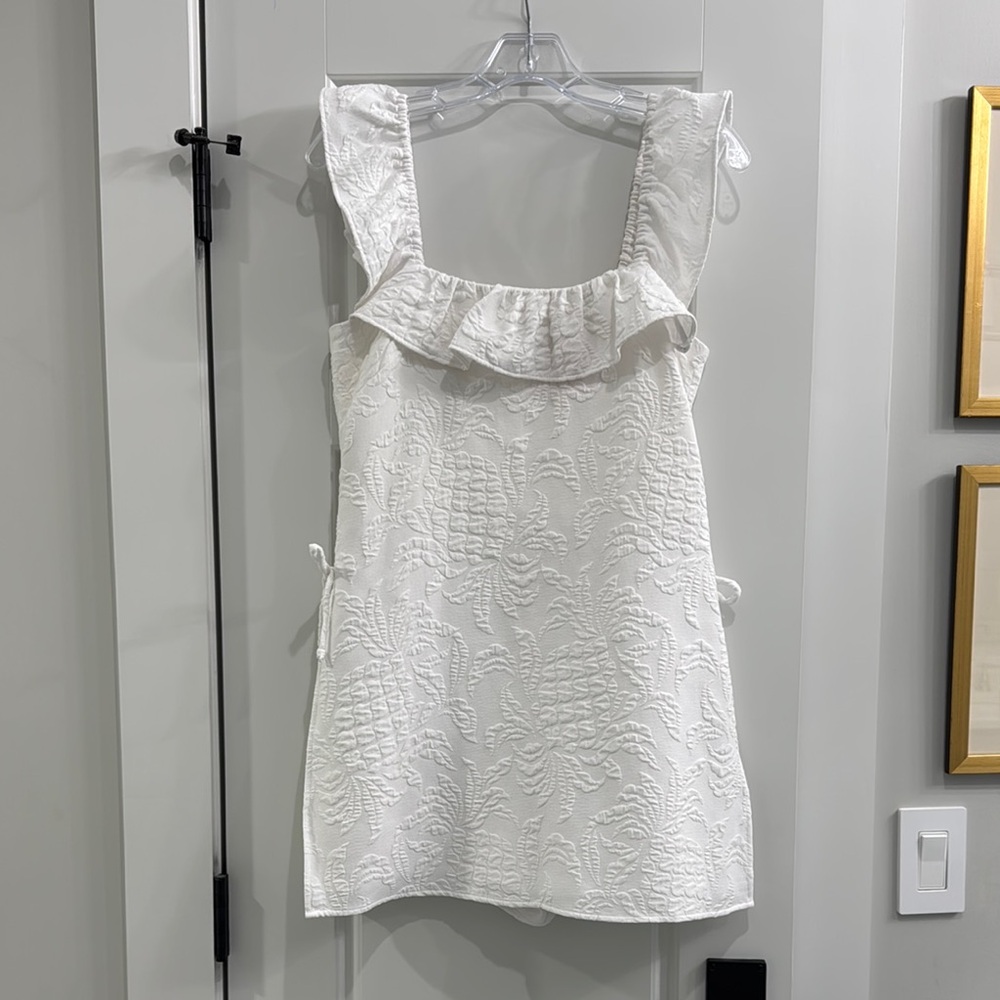 Lily Pulitzer White Romper NWOT 4